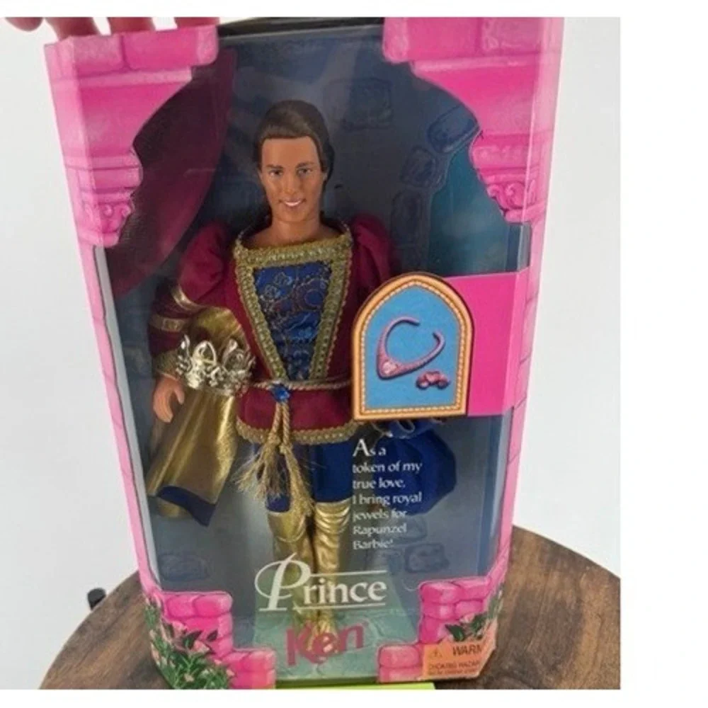 Vintage NEW Mattel 1997 Prince Ken Doll Rapunzel Barbie Collection